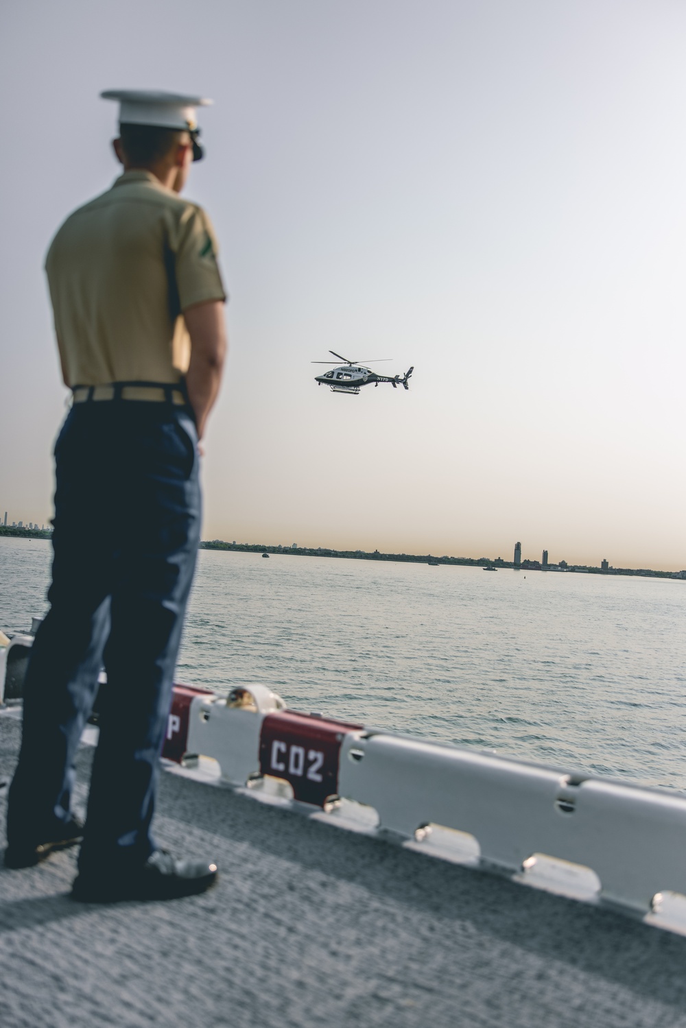 USS Wasp (LHD 1) Arrives in NYC for Fleet Week 2023