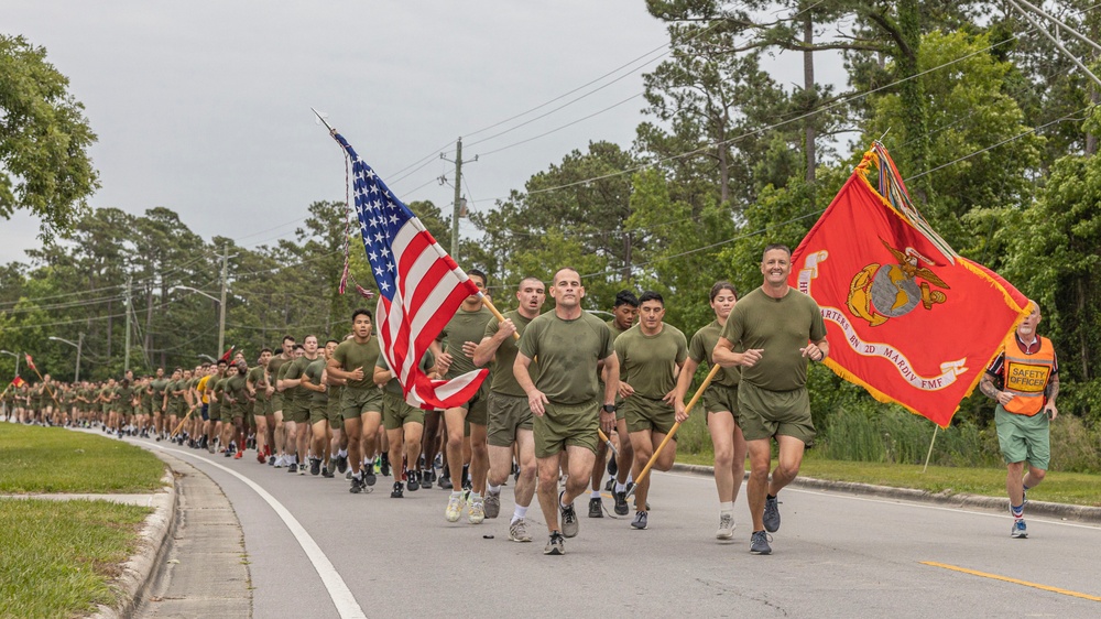 HQBN 2d Marine Division Memorial Day 5k Run