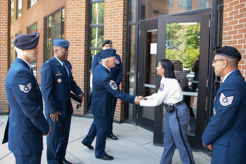 Prince George's County Police Department honors Joint Base Andrews for Military Appreciation Month