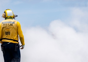 USS Ronald Reagan (CVN 76) conducts flight operations