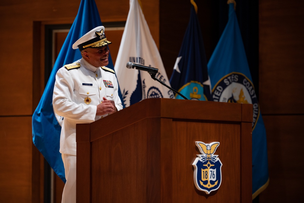 U.S. Coast Guard Academy conducts change of command ceremony