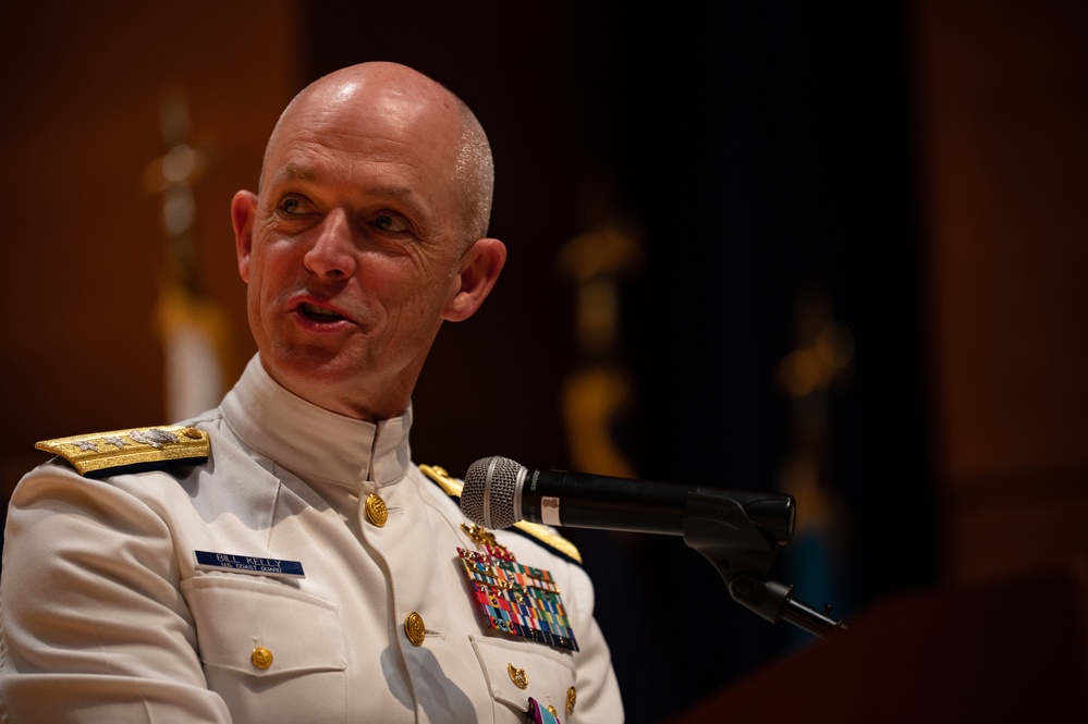 U.S. Coast Guard Academy conducts change of command ceremony