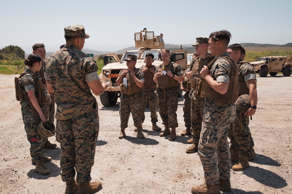 15th MEU Marines Complete JLTV Licensing Course