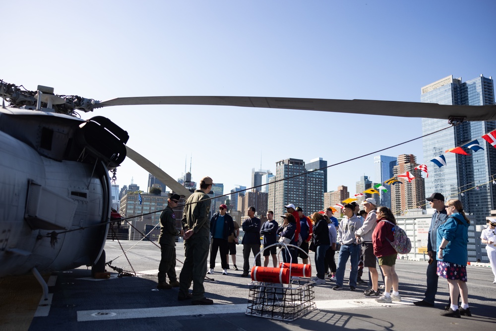 Fleet Week 2023 Ship Visit