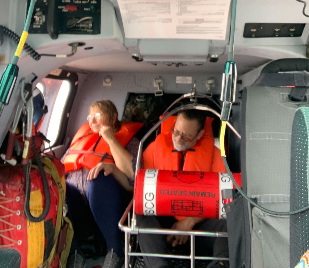 Coast Guard rescues 3 from capsized vessel near Kiawah Island
