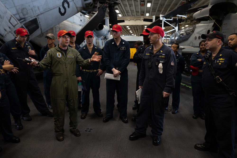 USS Bataan conducts general quarters