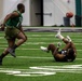 U.S. Marines and Sailors Compete in Flag Football