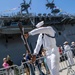 Navy Ceremonial Guard Performs for Wasp