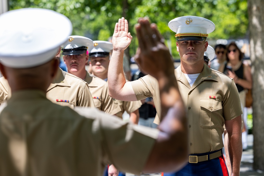 9/11 Memorial Joint Promotion and Re-enlistment FWNY2023