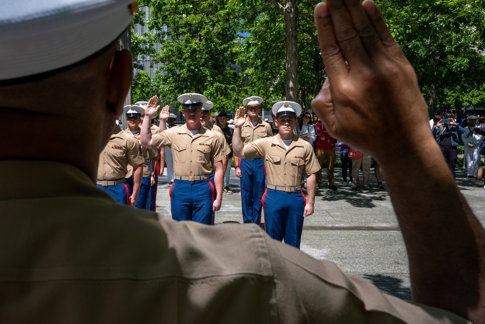 9/11 Memorial Joint Promotion and Re-enlistment FWNY2023