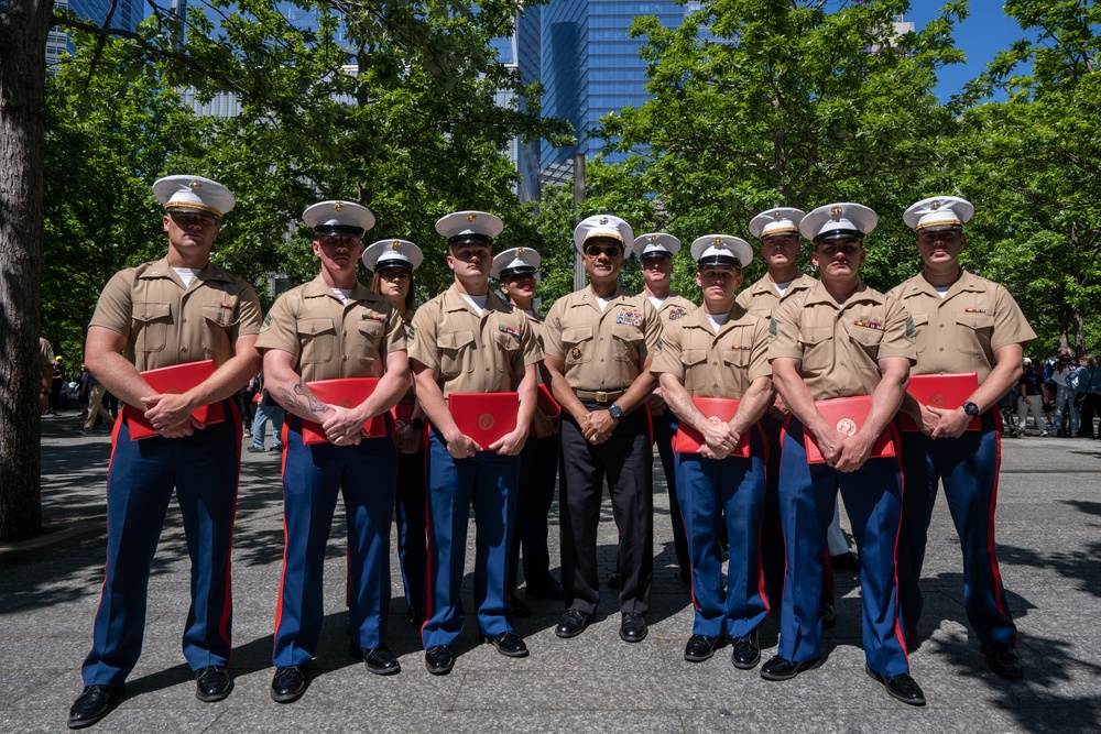 9/11 Memorial Joint Promotion and Re-enlistment FWNY2023