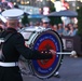 Quantico Marine Band performs at Times Square, New York during Fleet Week