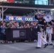 Quantico Marine Band performs at Times Square, New York during Fleet Week