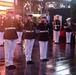 Quantico Marine Band performs at Times Square, New York during Fleet Week