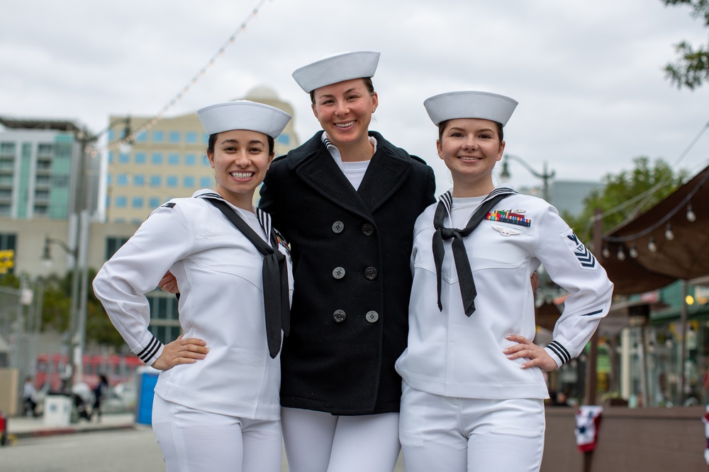 Sailors enjoy Fleet Week