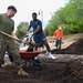 Sailors and Marines participate in park restoration