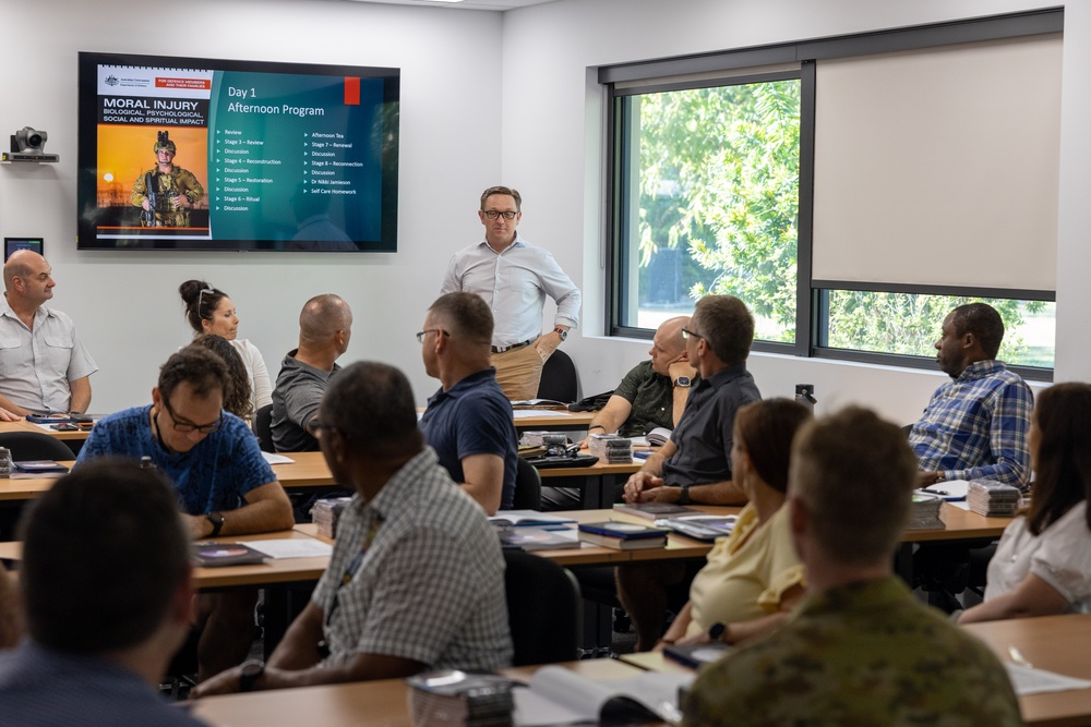 U.S. Navy, ADF chaplains and medical personnel share knowledge