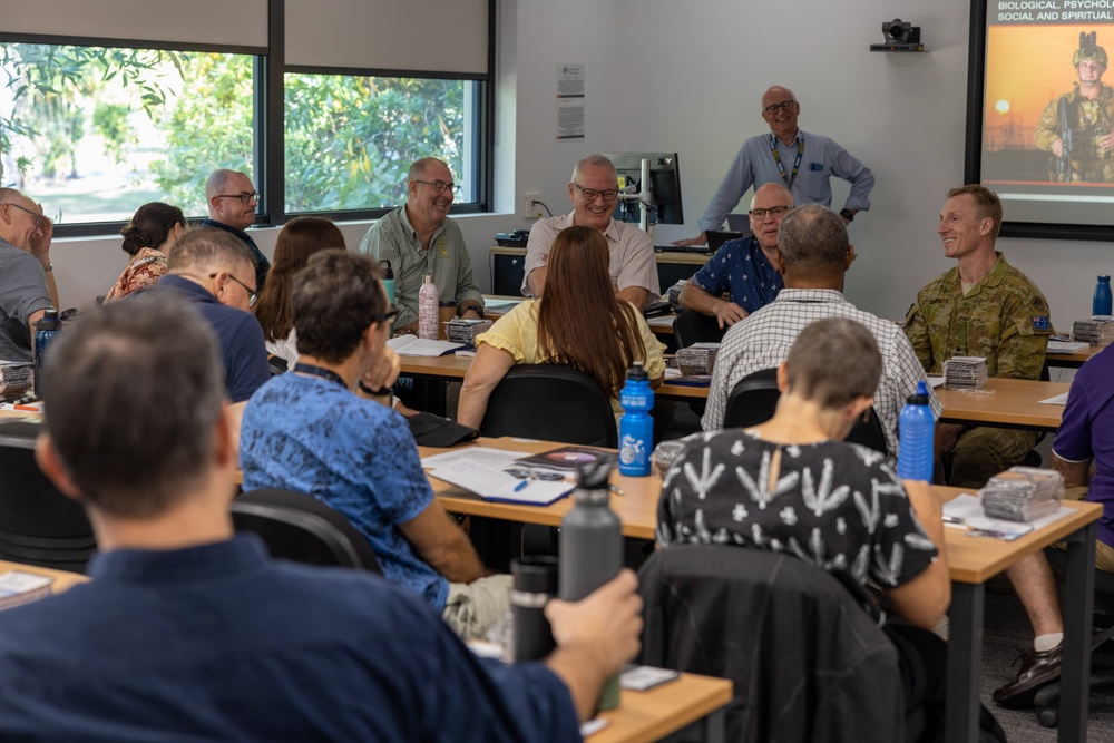 U.S. Navy, ADF chaplains and medical personnel share knowledge