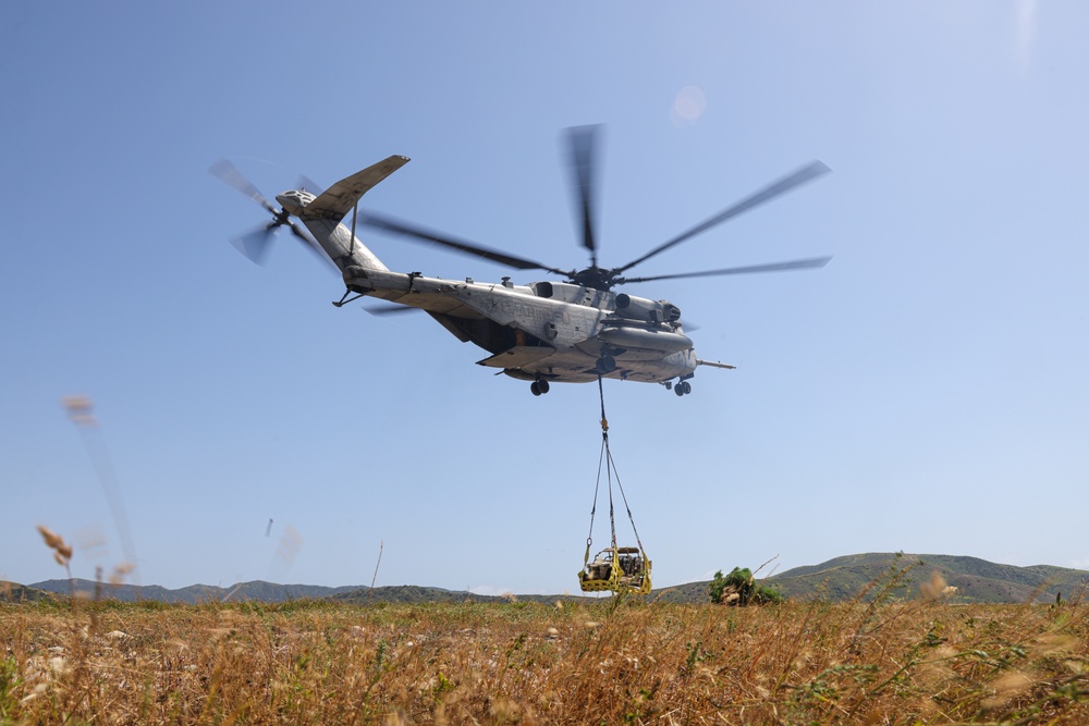 CLB-15 Helicopter Support Team Inaugural MRZR Lift