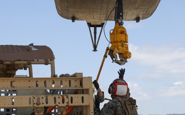CLB-15 Helicopter Support Team Inaugural MRZR Lift