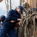 USCGC Eagle transits Danish Straits