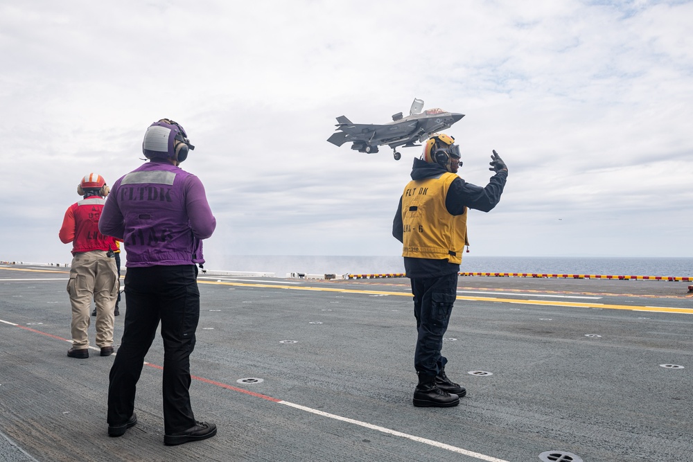 USS America Conducts Flight Ops