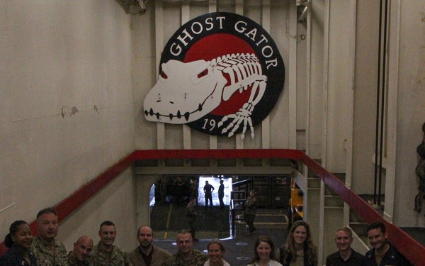 N95 and Office of Secretary of Defense CAPE &amp; Policy Visit the USS Mesa Verde