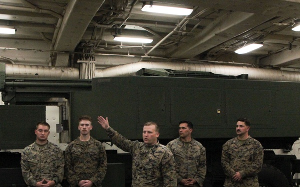 N95 and Office of Secretary of Defense CAPE &amp; Policy Visit the USS Mesa Verde