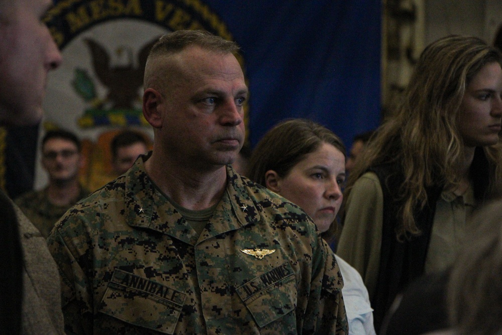 N95 and Office of Secretary of Defense CAPE &amp; Policy Visit the USS Mesa Verde