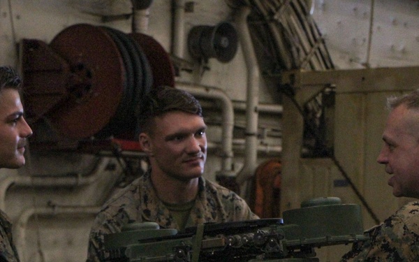 N95 and Office of Secretary of Defense CAPE &amp; Policy Visit the USS Mesa Verde