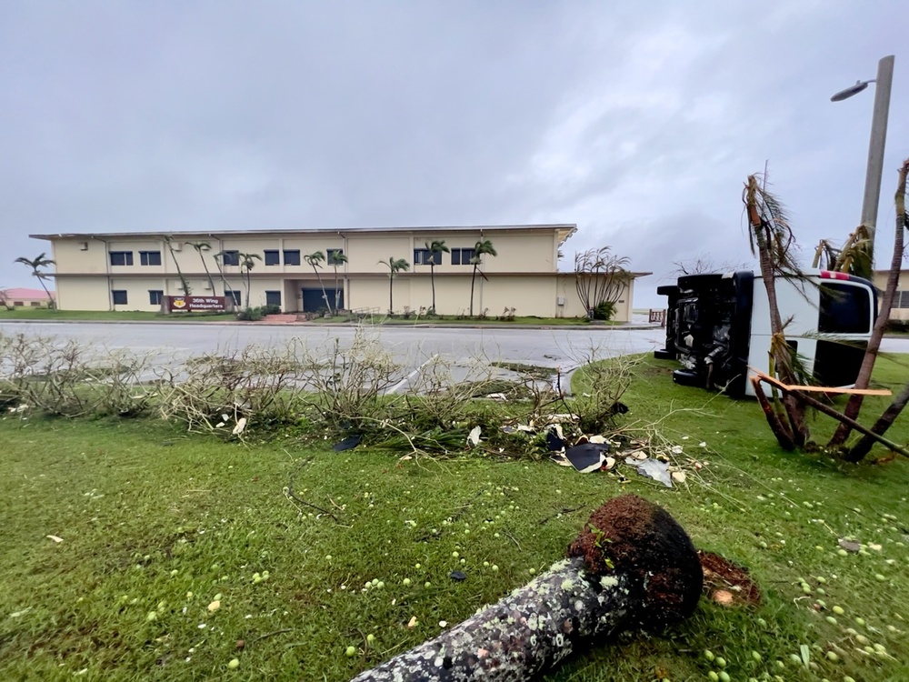 Team Andersen conducts recovery operations after Typhoon Mawar