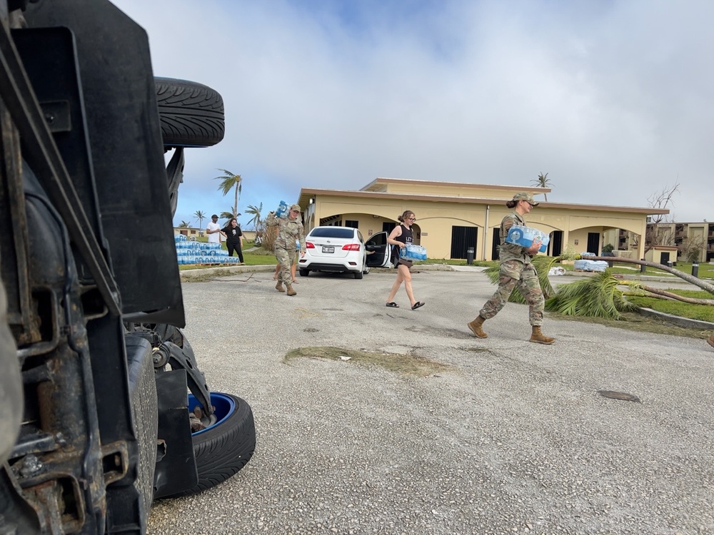 Team Andersen conducts recovery operations after Typhoon Mawar