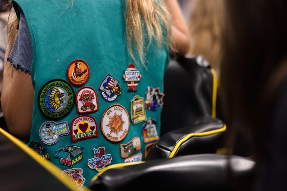 Girl Scouts visit USS Wasp during Fleet Week New York 2023