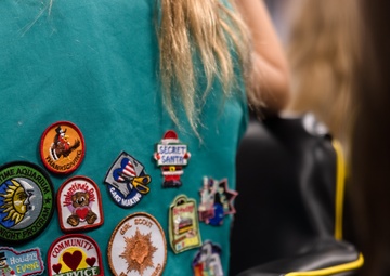 Girl Scouts visit USS Wasp during Fleet Week New York 2023
