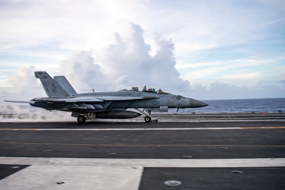 Aircraft Launches From Flight Deck