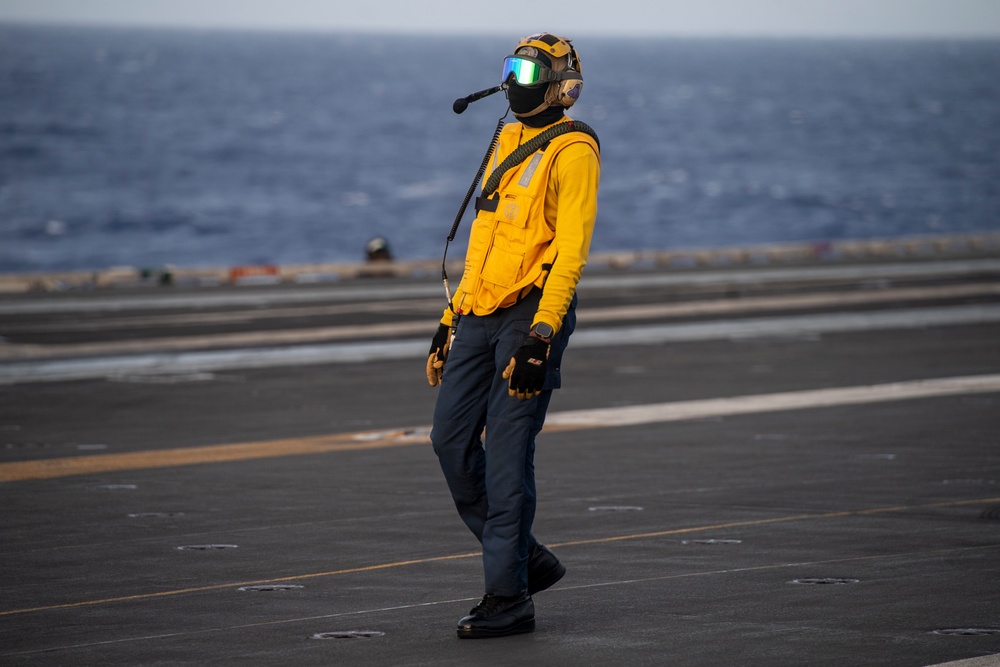 Nimitz Conducts Flight Operations