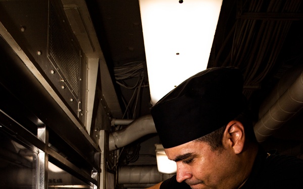 Sailors Prepares a Pig