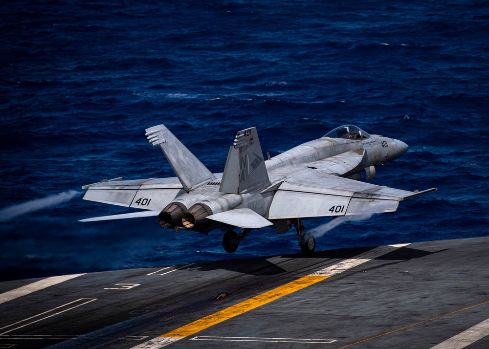 Nimitz Conducts Flight Ops