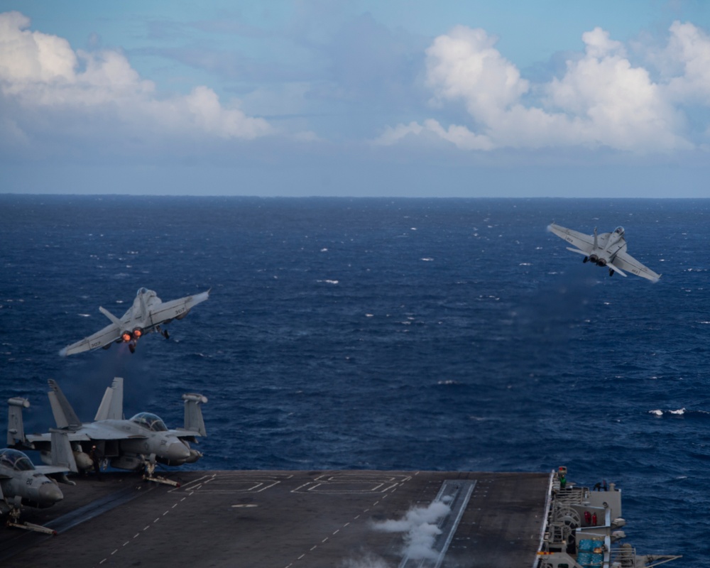 Nimitz Conducts Flight Ops