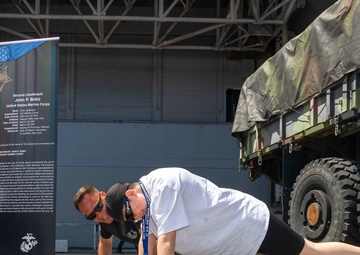 U.S. Marines Showcase Equipment and Capabilites During FWNY2023