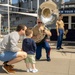 Quantico Marine Band Perfoms at the Interpid Museum Pier 86