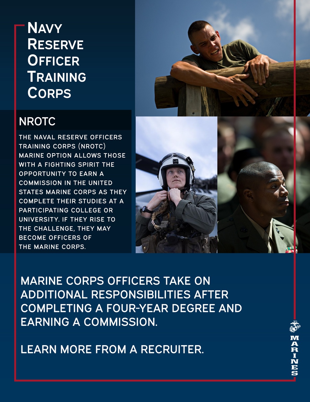 RS Columbia Recruiting Posters: Navy ROTC information