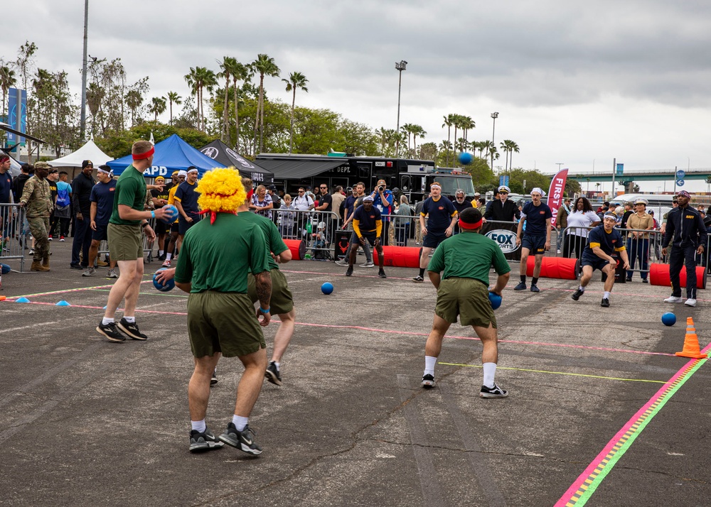 Marines participate in the Los Angeles Fleet Week