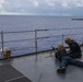 USS Carter Hall Conducts Weapons Shoot