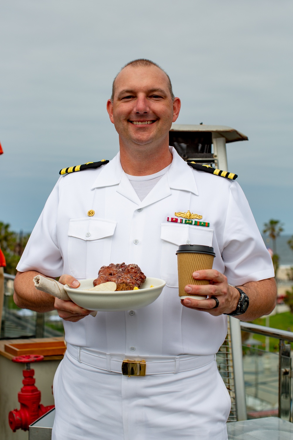 Sailors and Marines are welcomed to Venice for LA Fleet Week 2023.