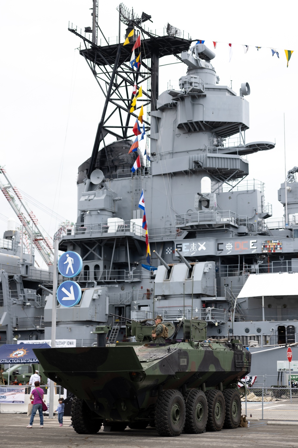 Marines, Sailors show off their capabilities at Port of Los Angeles