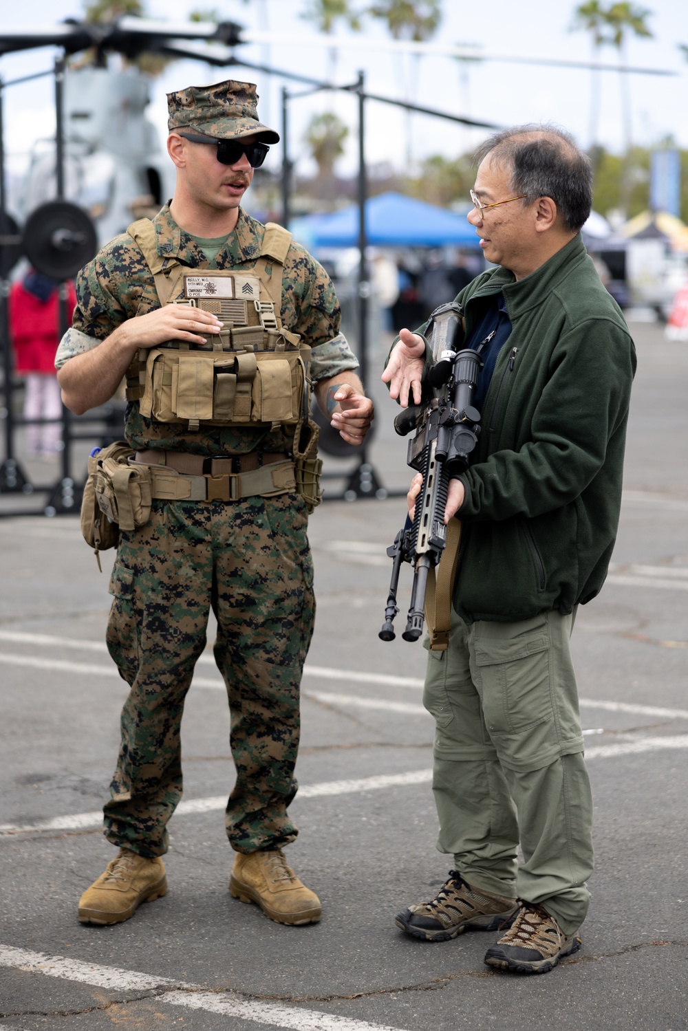 Marines, Sailors show off their capabilities at Port of Los Angeles