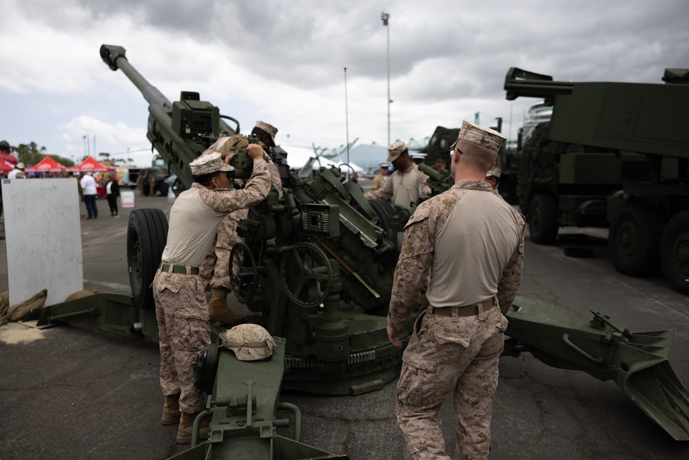 Marines, Sailors show off their capabilities at Port of Los Angeles