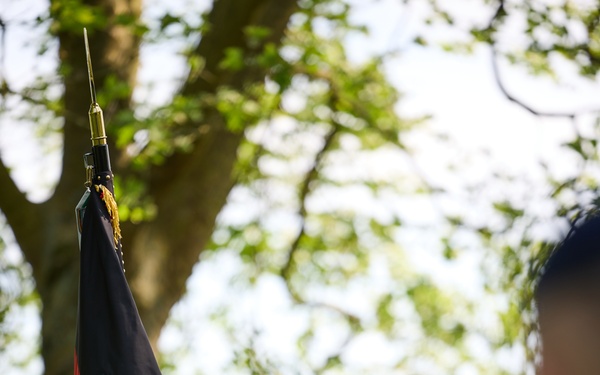 German military cemetery Ceremony