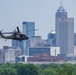 Army Golden Knights make parachute jump for Indy 500